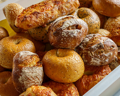 パンの盛り合わせ